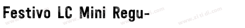 Festivo LC Mini Regu字体转换
